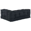 PODUSZKA DO SOFY PALETOWEJ 3 PCS ANTRACYTOWY 120X80X38CM