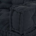 PODUSZKA DO SOFY PALETOWEJ 3 PCS ANTRACYTOWY 120X80X38CM
