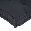 PODUSZKA DO SOFY PALETOWEJ 3 PCS ANTRACYTOWY 120X80X38CM