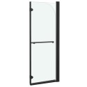SKŁADANY PARAWAN NAWANNOWY 2 PANELE ESG 95X140CM CZARNY