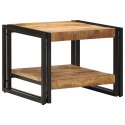 STOLIK KAWOWY 50X50X38CM LITE DREWNO SUROWE MANGO
