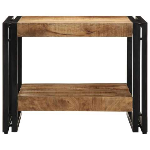STOLIK KAWOWY 50X50X38CM LITE DREWNO SUROWE MANGO
