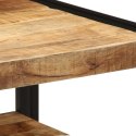 STOLIK KAWOWY 50X50X38CM LITE DREWNO SUROWE MANGO