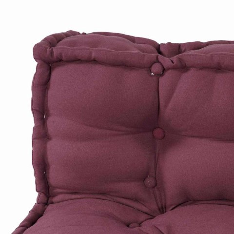PODUSZKA DO SOFY PALETOWEJ 3 PCS BORDOWY 120X80X38CM