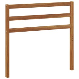VidaXL Oparcie Brązowy 79 x 4 x 73 cm Materiał drewnopochodny