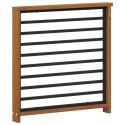 VidaXL Podłokietnik 2 pcs naturalny 60 x 6 x 61 cm Lite Drewno Akacji