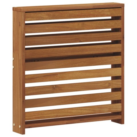VidaXL Podłokietniki 2 pcs Brązowy 58,5 x 10 x 61 cm