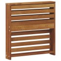 VidaXL Podłokietniki 2 pcs Brązowy 58,5 x 10 x 61 cm