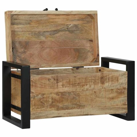 SKRZYNIE DO PRZECHOWYWANIA 60X30X30CM LITE DREWNO MANGO