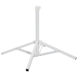STOJAK NA PARASOL BIAŁY STAL DLA 25-32MM SŁUP