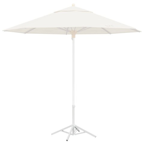 STOJAK NA PARASOL BIAŁY STAL DLA 25-32MM SŁUP