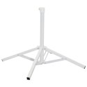 STOJAK NA PARASOL BIAŁY STAL DLA 25-32MM SŁUP
