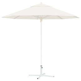 STOJAK NA PARASOL BIAŁY STAL
