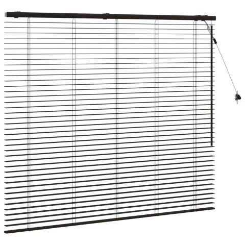 ŻALUZJA WENECKA CIEMNY BRĄZ 160X130CM 35 MM