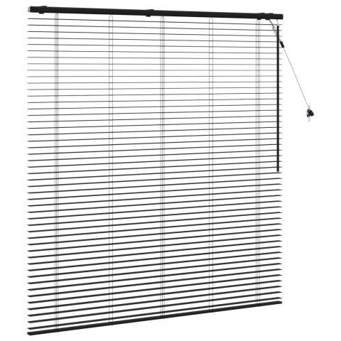 ŻALUZJA WENECKA CZARNY 155X160CM 35 MM