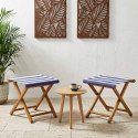 FOTEL OGRODOWY 2 PCS LITE DREWNO EUKALIPTUSOWE