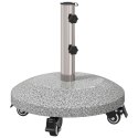 PODSTAWA PARASOLA GRANITE Z KÓŁKAMI DO SŁUPKA 4-5CM 27.2 KG