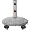 PODSTAWA PARASOLA GRANITE Z KÓŁKAMI DO SŁUPKA 4-5CM 27.2 KG