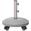 PODSTAWA PARASOLA GRANITE Z KÓŁKAMI DO SŁUPKA 4-5CM 27.2 KG