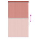 ROLETA ZEWNĘTRZNA 90% BLOKADA UV TERAKOTA 120X230CM HDPE