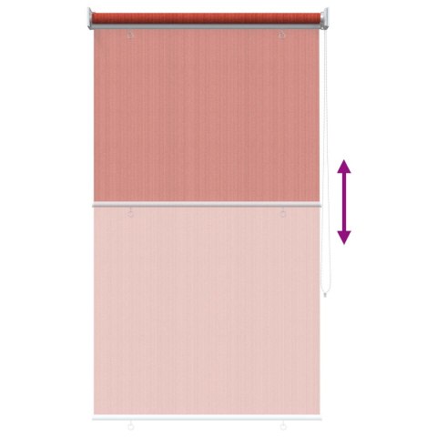 ROLETA ZEWNĘTRZNA 90% BLOKADA UV TERAKOTA 120X230CM HDPE