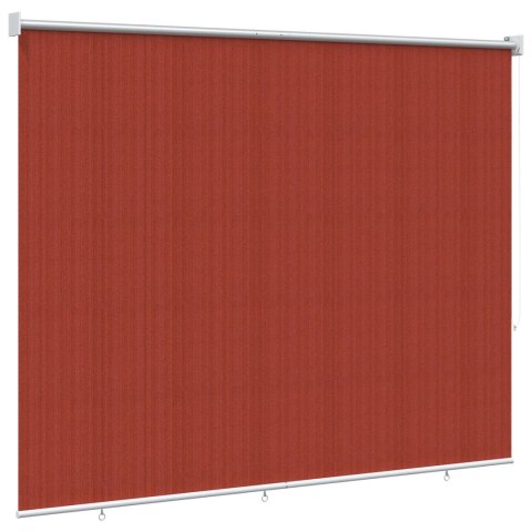 ROLETA ZEWNĘTRZNA 90% BLOKADA UV TERAKOTA 160X140CM HDPE