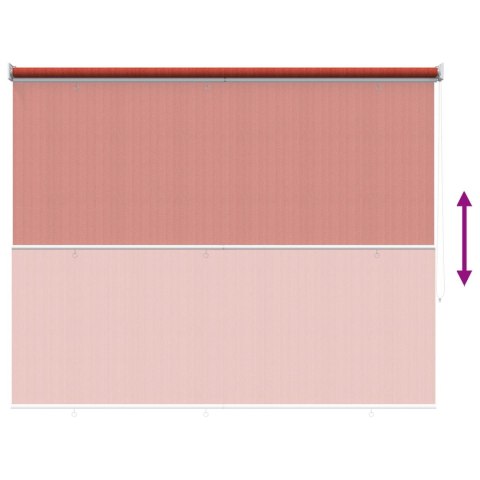 ROLETA ZEWNĘTRZNA 90% BLOKADA UV TERAKOTA 160X140CM HDPE