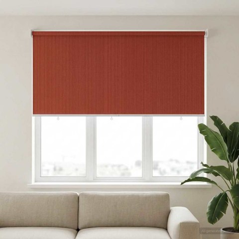 ROLETA ZEWNĘTRZNA 90% BLOKADA UV TERAKOTA 180X140CM HDPE