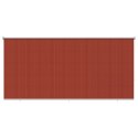 ROLETA ZEWNĘTRZNA 90% BLOKADA UV TERAKOTA 400X230CM HDPE