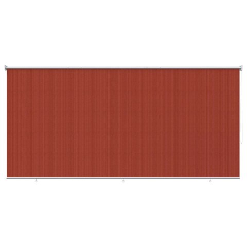ROLETA ZEWNĘTRZNA 90% BLOKADA UV TERAKOTA 400X230CM HDPE