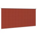 ROLETA ZEWNĘTRZNA 90% BLOKADA UV TERAKOTA 400X230CM HDPE