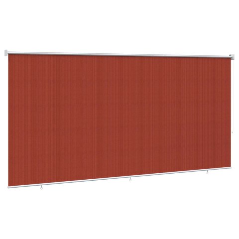 ROLETA ZEWNĘTRZNA 90% BLOKADA UV TERAKOTA 400X230CM HDPE