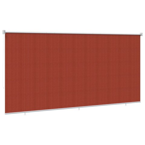 ROLETA ZEWNĘTRZNA 90% BLOKADA UV TERAKOTA 400X230CM HDPE