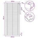 ŻALUZJA WENECKA CIEMNY BRĄZ 100X250CM 35 MM