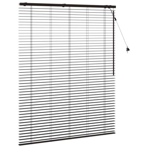 ŻALUZJA WENECKA CIEMNY BRĄZ 125X160CM 35 MM