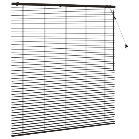 ŻALUZJA WENECKA CIEMNY BRĄZ 160X160CM 35 MM