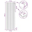 ŻALUZJA WENECKA CIEMNY BRĄZ 75X250CM 35 MM