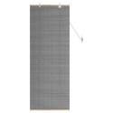 ROLETA SZARY 40X160CM BAMBUS