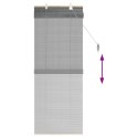 ROLETA SZARY 40X160CM BAMBUS