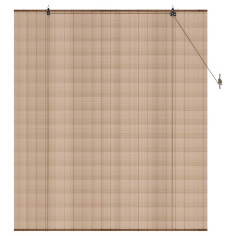 ROLETA BRĄZOWY 130X160CM BAMBUS