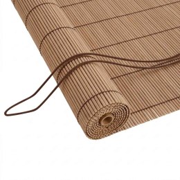 ROLETA BRĄZOWY 160X160CM BAMBUS