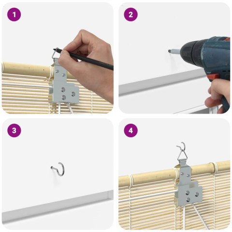 ROLETA NATURALNY 40X220CM BAMBUS