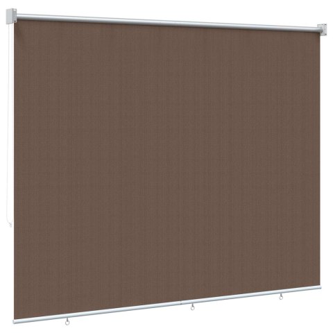 ROLETA ZEWNĘTRZNA 90% BLOKADA UV CIEMNOSZARY 120X140CM HDPE
