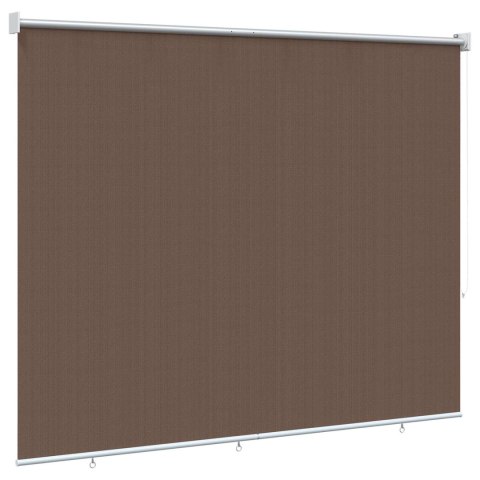ROLETA ZEWNĘTRZNA 90% BLOKADA UV CIEMNOSZARY 120X140CM HDPE