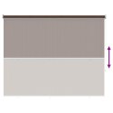 ROLETA ZEWNĘTRZNA 90% BLOKADA UV CIEMNOSZARY 120X140CM HDPE