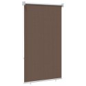 ROLETA ZEWNĘTRZNA 90% BLOKADA UV CIEMNOSZARY 80X140CM HDPE