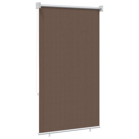 ROLETA ZEWNĘTRZNA 90% BLOKADA UV CIEMNOSZARY 80X140CM HDPE