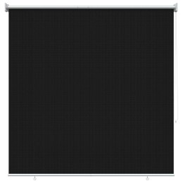 ROLETA ZEWNĘTRZNA 90% BLOKADA UV CZARNY 140X140CM HDPE