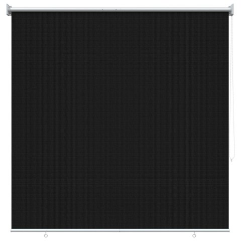 ROLETA ZEWNĘTRZNA 90% BLOKADA UV CZARNY 140X140CM HDPE