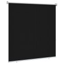 ROLETA ZEWNĘTRZNA 90% BLOKADA UV CZARNY 140X140CM HDPE